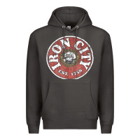 Smoke vintage retro iron city(beer) proof Premium Hoodie - lanVoArt