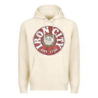 Tofu vintage retro iron city(beer) proof Premium Hoodie - lanVoArt