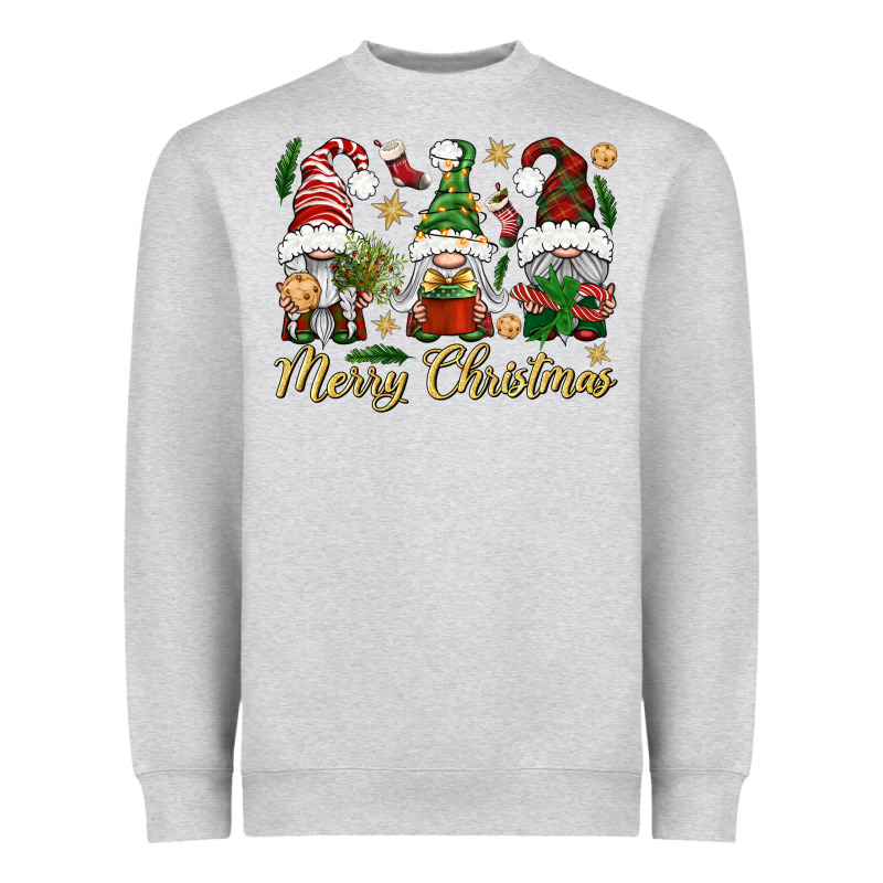 Merry Christmas Gnomes Heavyweight Sweatshirt by BundleAndBundleShop | Teevron