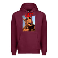 Burgundy alf vintage classic Premium Hoodie - lanVoArt