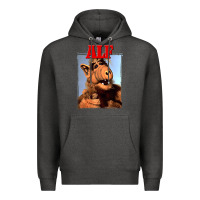 Charcoal Heather alf vintage classic Premium Hoodie - lanVoArt