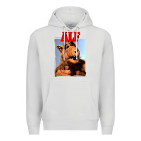 Dove Grey alf vintage classic Premium Hoodie - lanVoArt