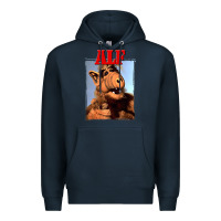 Navy alf vintage classic Premium Hoodie - lanVoArt