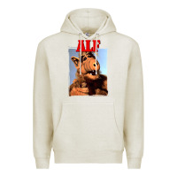 Oatmeal Heather alf vintage classic Premium Hoodie - lanVoArt