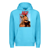 Ocean Blue alf vintage classic Premium Hoodie - lanVoArt