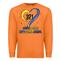 Carrot world down syndrome symbol Premium Sweatshirt - Artiststas