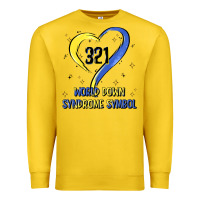 Lemon world down syndrome symbol Premium Sweatshirt - Artiststas