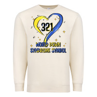 Sandshell world down syndrome symbol Premium Sweatshirt - Artiststas