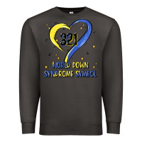 Smoke world down syndrome symbol Premium Sweatshirt - Artiststas