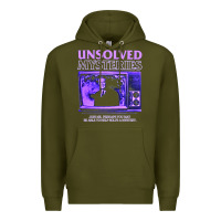 Army Green unsolved mysteries robert stack Premium Hoodie - lanVoArt