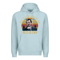 Blue Mist vintage well it's groundhog day again unisex shirt Premium Hoodie - lanVoArt