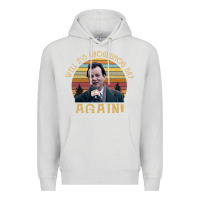 Dove Grey vintage well it's groundhog day again unisex shirt Premium Hoodie - lanVoArt