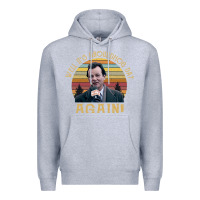 Heather Grey vintage well it's groundhog day again unisex shirt Premium Hoodie - lanVoArt