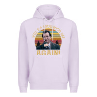 Lilac vintage well it's groundhog day again unisex shirt Premium Hoodie - lanVoArt