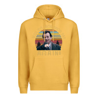Mustard vintage well it's groundhog day again unisex shirt Premium Hoodie - lanVoArt