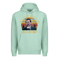 Seafoam vintage well it's groundhog day again unisex shirt Premium Hoodie - lanVoArt