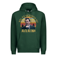 Sports Green vintage well it's groundhog day again unisex shirt Premium Hoodie - lanVoArt