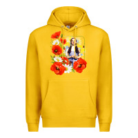 Lemon dorothy poppies Premium Hoodie - lanVoArt