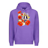 Purple dorothy poppies Premium Hoodie - lanVoArt