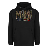 Black mimi of both Heavyweight Hoodie - RacoonDesign