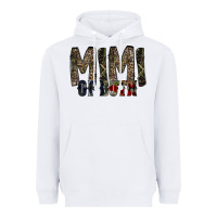 White mimi of both Heavyweight Hoodie - RacoonDesign
