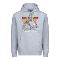 Heather Grey doug marcaida forged in fire it will keal Premium Hoodie - lanVoArt