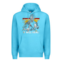 Ocean Blue doug marcaida forged in fire it will keal Premium Hoodie - lanVoArt