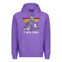 Purple doug marcaida forged in fire it will keal Premium Hoodie - lanVoArt