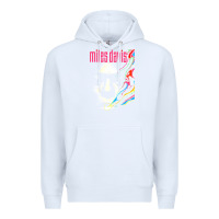 White miles vintage davis concert retro Premium Hoodie - lanVoArt