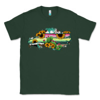 Sports Green North Carolina Map Sunflower Cactus Serape Classic Tee - RanaPortraitStore
