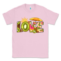 Bubblegum Pink love kiwi Classic Tee - RanaPortraitStore