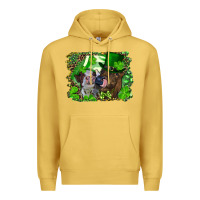 Antique Gold st. patricks day heifers Premium Hoodie - RanaPortraitStore