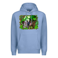 Colony Blue st. patricks day heifers Premium Hoodie - RanaPortraitStore