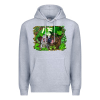 Heather Grey st. patricks day heifers Premium Hoodie - RanaPortraitStore