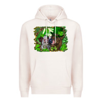 Pale Pink st. patricks day heifers Premium Hoodie - RanaPortraitStore