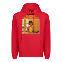 Red arlo guthrie alice's restaurant Premium Hoodie - lanVoArt