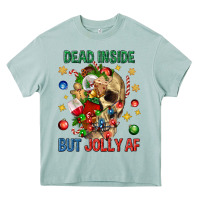 Arona Dead Inside But Jolly Af Heavy Core Tee - BundleAndBundleShop