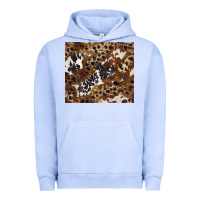 Pigment Grape Ice leopard and cowhides Urban Hoodie - BarkalooDesign