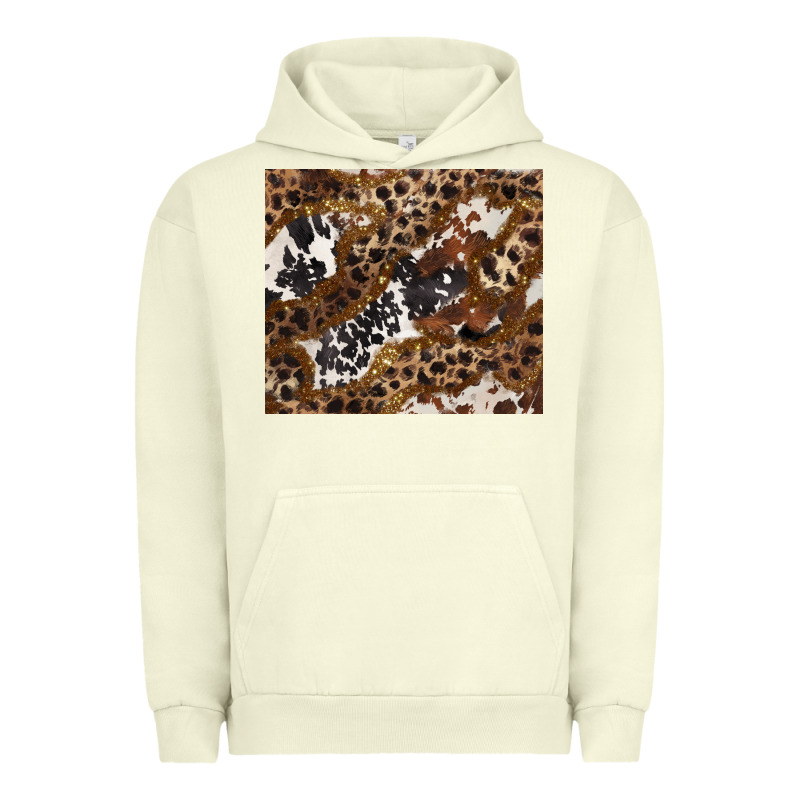 Leopard And Cowhides Urban Hoodie by BarkalooDesign | Teevron