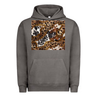 Pigment Tornado leopard and cowhides Urban Hoodie - BarkalooDesign