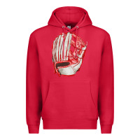 Cardinal Catchers Mitt Fa Element Premium Hoodie - FaDigitalArtStudio