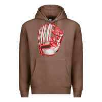 Chestnut Catchers Mitt Fa Element Premium Hoodie - FaDigitalArtStudio