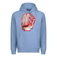 Colony Blue Catchers Mitt Fa Element Premium Hoodie - FaDigitalArtStudio