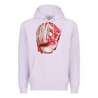 Lilac Catchers Mitt Fa Element Premium Hoodie - FaDigitalArtStudio