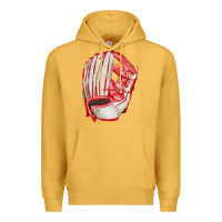 Mustard Catchers Mitt Fa Element Premium Hoodie - FaDigitalArtStudio