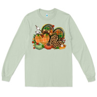 Matcha fall heart Long Sleeve Tee - CowGirlArtShop