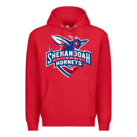 Red Shenandoah University Hornets Premium Hoodie - lanVoArt