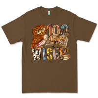 Cacao 100 days wiser Premium Tee - RacoonDesign
