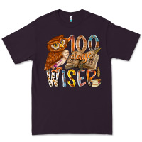 Plum 100 days wiser Premium Tee - RacoonDesign