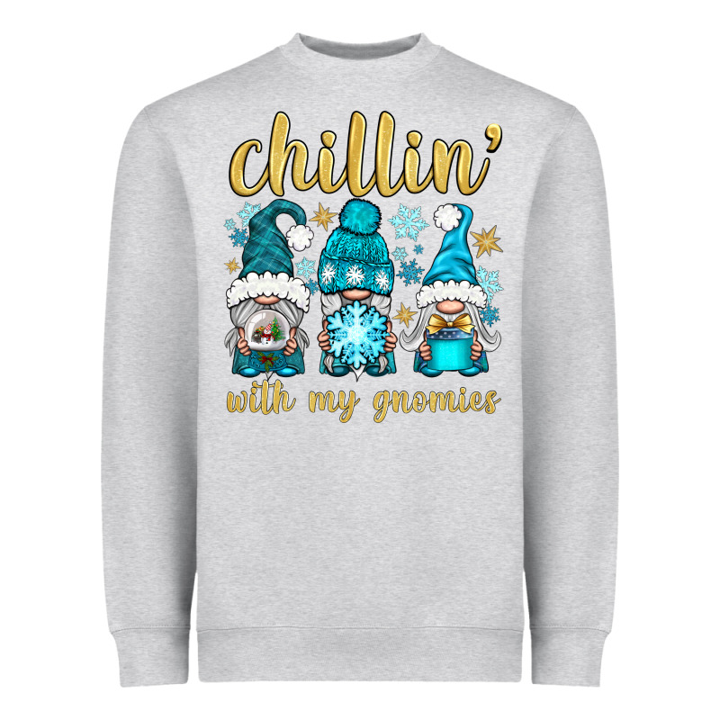 Chillin' With My Gnomies Heavyweight Sweatshirt by BundleAndBundleShop | Teevron